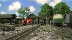 Rheneas and the Roller Coaster Gallery Thomas the Tank Engine