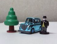 Metallic Sir Topham Hatt's Car