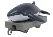 Capsule Plarail Flatbed with whale