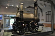 The original Sans Pareil preserved at Shildon