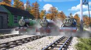 Mike with Rex and Bert in the twenty-fourth series