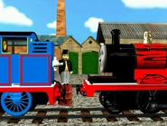 Note: Thomas' side rods are missing