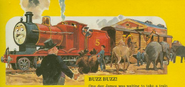 James and the Circus train illustrated by Edgar Hodges