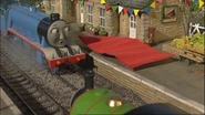 Gordon, Percy and the "magic" carpet