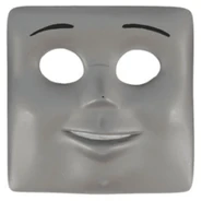 Rusty's large scale happy face as up for auction on Prop Store in 2025
