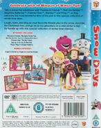 DVD back cover and spine