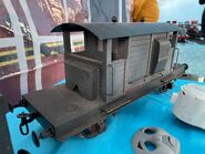 A Gauge 3 brake van at the Clearwater exhibition in October 2021
