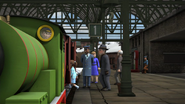 Percy with red coaches