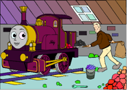 Lady in Thomas and the Magic Railroad Print Studio