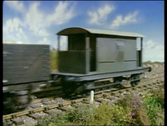 A brake van in the first series