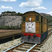 Toby at the halt