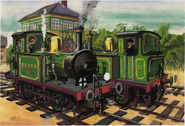 Bluebell wearing the Margate Sands Branch and Dover, via Chiselhurst and Minster head discs