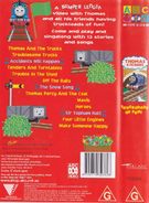Australian VHS back cover and spine