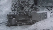 Albert Mk2 with the grey van on a passenger train
