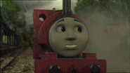 ...and finally appeared on-screen in the eleventh series episode, Skarloey Storms Through (2007)