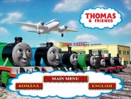 Romanian Language Selection menu