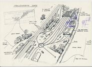 Concept art for Wellsworth Yards