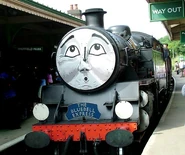 Arthur at the Bluebell Railway