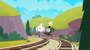 Percy on the bend