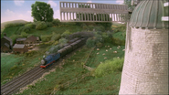 Edward and Duck passing the windmill in the seventh series