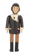 Tiger Moth's Pilot's close-up figure