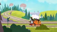 The junction in Race for the Sodor Cup