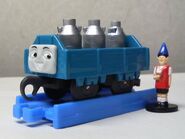 Capsule Plarail Blue Troublesome Truck with milk