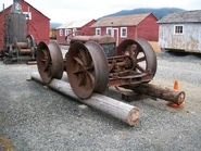 An example of a pole road vehicle