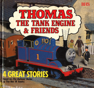 Thomas at Lower Suddery on the cover of Four Great Stories