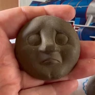 HankSadFaceCast.jpg (42 KB) A production-made cast of Hank's sad face as owned by ThomasFan U.K.