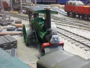 George's model at Drayton Manor