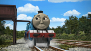 Gordon at a water tower