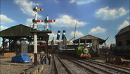 Signals at Brendam Docks