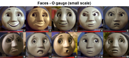 Sir Handel's faces