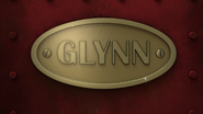 Glynn's nameplate