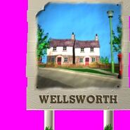 A poster of Wellsworth from Railway Adventures