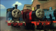 Thomas is angry about what James said