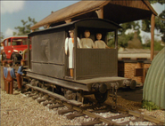 A brake van in the fourth series