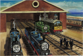 The Red Engines, Thomas the Tank Engine Wikia