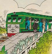 Daisy at the station