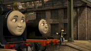 Hiro, James and the Fat Controller