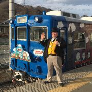 Sir Topham Hatt with the Fujikyu Series 5000
