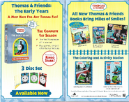 An advertisement seen in the Hooray for Thomas and Other Adventures booklet