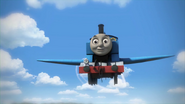 Thomas as a plane in his dream