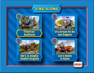 Sing-Along song menu