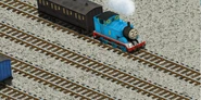 Thomas with a black coach