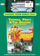 DVD with Silver Wooden Railway Percy