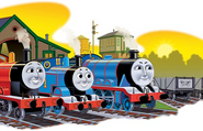 James, Thomas, Gordon and a Truck