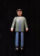 A signalman's small scale figure owned by Twitter user Machan of Sodor