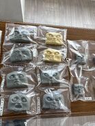 Replica faces of Diesel 10 and Splatter and Dodge